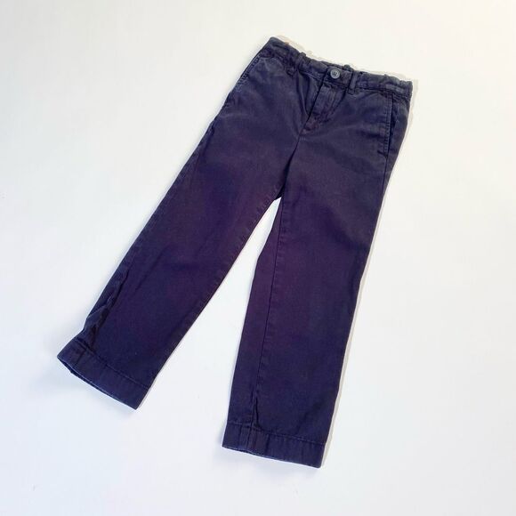 Crewcuts straight leg navy chino pants 5 - Picture 1 of 8